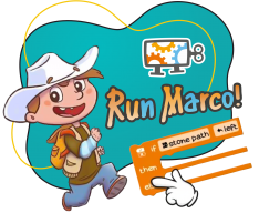 Run Marco - Школа программирования для детей, компьютерные курсы для школьников, начинающих и подростков - KIBERone г. Ступино