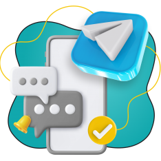 Создание Mini App для Telegram - КИБЕРшкола программирования для детей, компьютерные курсы для школьников, начинающих и подростков - KIBERone г. Ступино