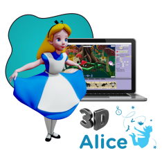 Alice 3d - КИБЕРшкола программирования для детей, компьютерные курсы для школьников, начинающих и подростков - KIBERone г. Ступино