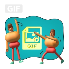 Gif-анимация - КИБЕРшкола программирования для детей, компьютерные курсы для школьников, начинающих и подростков - KIBERone г. Ступино