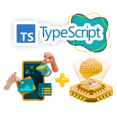 TypeScript + AI: создаём умные веб-приложения - КИБЕРшкола программирования для детей, компьютерные курсы для школьников, начинающих и подростков - KIBERone г. Ступино