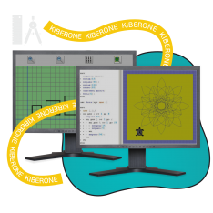 Исполнители чертежник и черепашка - КИБЕРшкола программирования для детей, компьютерные курсы для школьников, начинающих и подростков - KIBERone г. Ступино