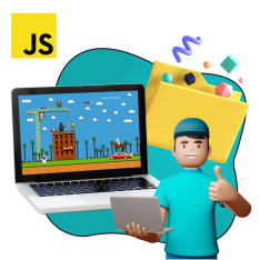 Программирование на JavaScript. Учимся создавать игры! - КИБЕРшкола программирования для детей, компьютерные курсы для школьников, начинающих и подростков - KIBERone г. Ступино