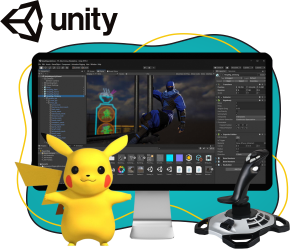 Мир трехмерных игр на Unity 3D - Школа программирования для детей, компьютерные курсы для школьников, начинающих и подростков - KIBERone г. Ступино