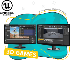 Unreal Engine 4. Игровой движок - Школа программирования для детей, компьютерные курсы для школьников, начинающих и подростков - KIBERone г. Ступино