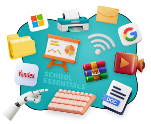 Цифровая база для школьника - КИБЕРшкола программирования для детей, компьютерные курсы для школьников, начинающих и подростков - KIBERone г. Ступино