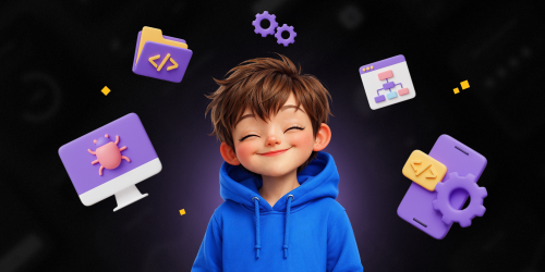 Идеальный сайт с нуля: код, дизайн и AI-помощник - КИБЕРшкола программирования для детей, компьютерные курсы для школьников, начинающих и подростков - KIBERone г. Ступино